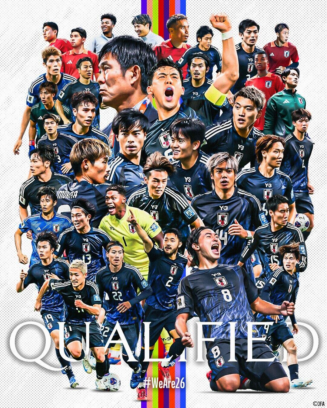 斷層領(lǐng)先！日本7輪6勝1平提前晉級(jí)世界杯，全球除東道主外首隊(duì)！